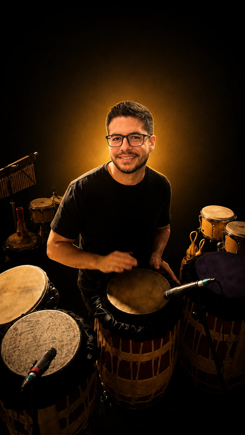 Daniel Alfaro, criador do Método Independência Percussiva (MIP)